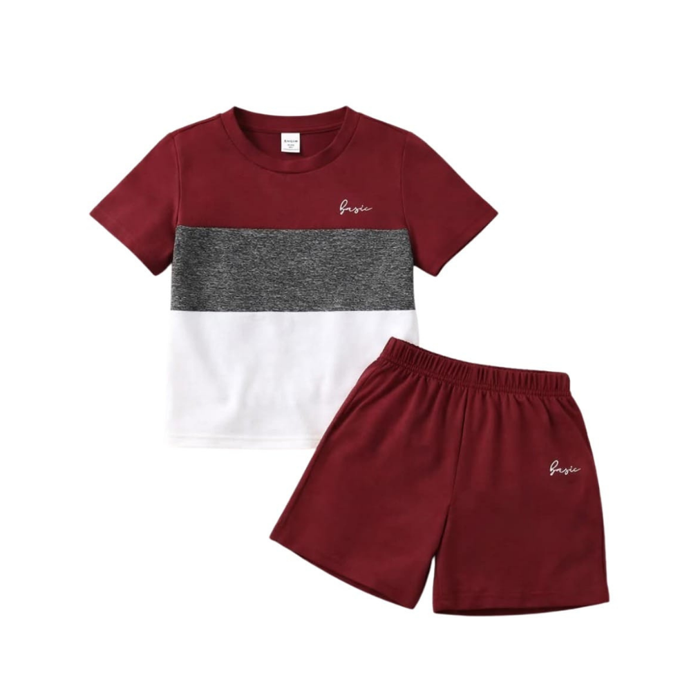 Premium T-Shirt Set Fit For Summer