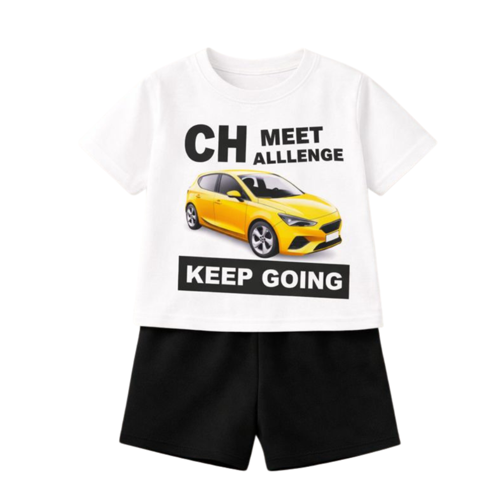 Premium T-Shirt Set Fit For Summer