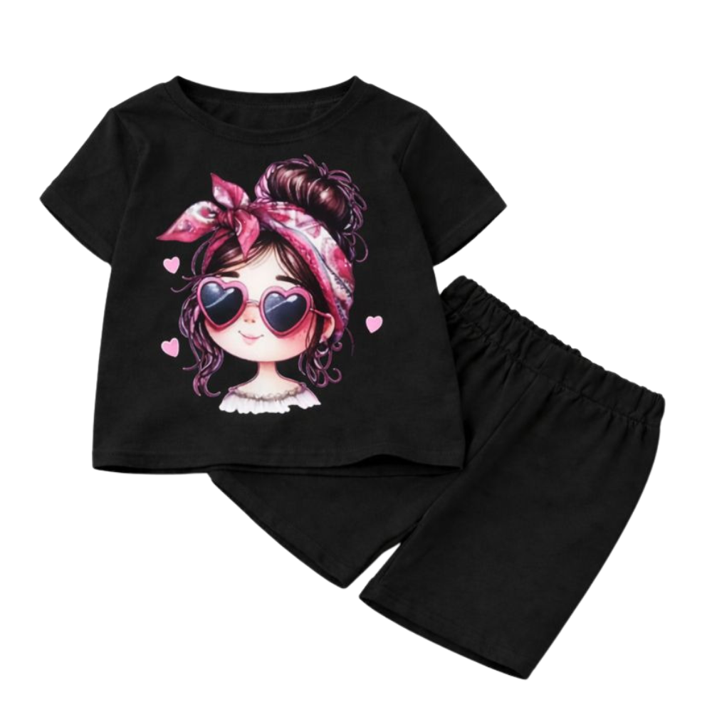 Premium T-Shirt Set Fit For Summer