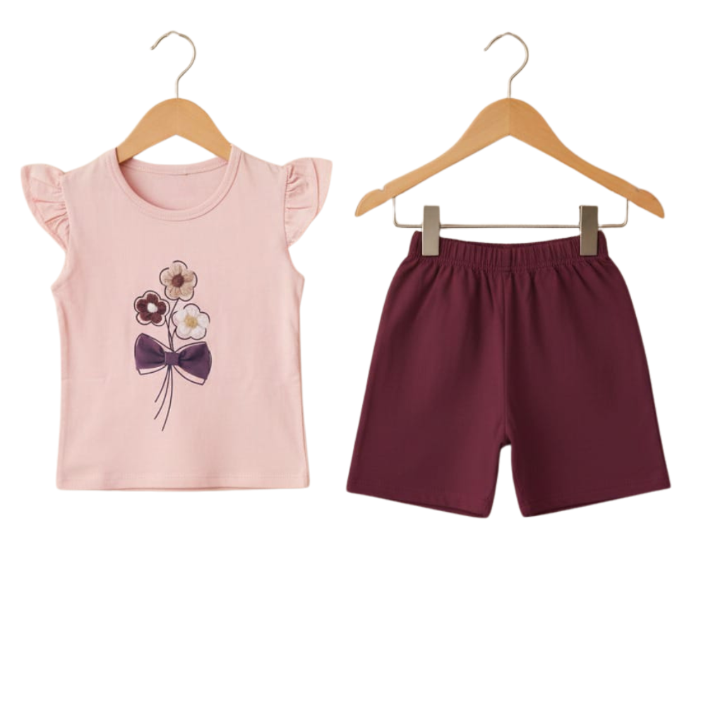 Premium T-Shirt Set Fit For Summer