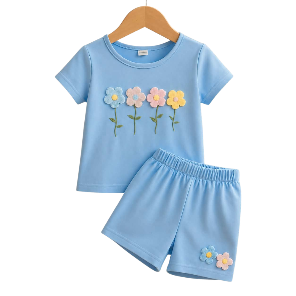 Premium T-Shirt Set Fit For Summer