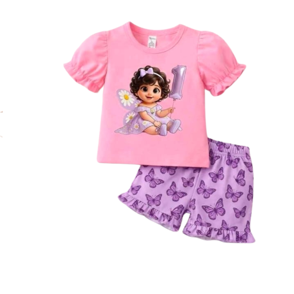 Premium T-Shirt Set Fit For Summer