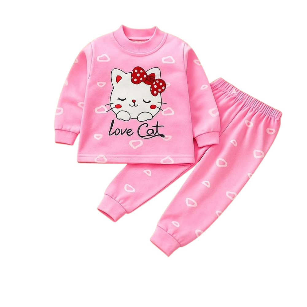 Winter Premium Full Sleeve T shirt and Long pant Set (6M-8 Years)