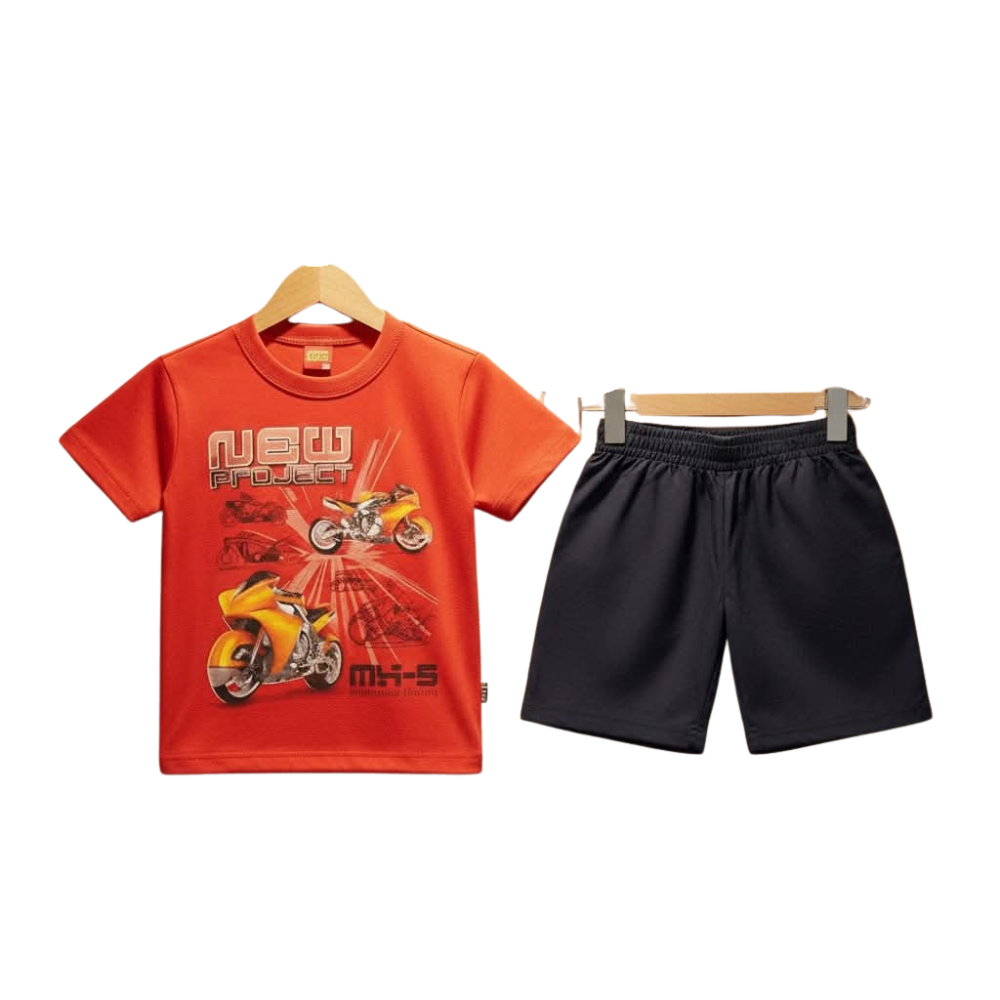 Premium T-Shirt Set Fit For Summer