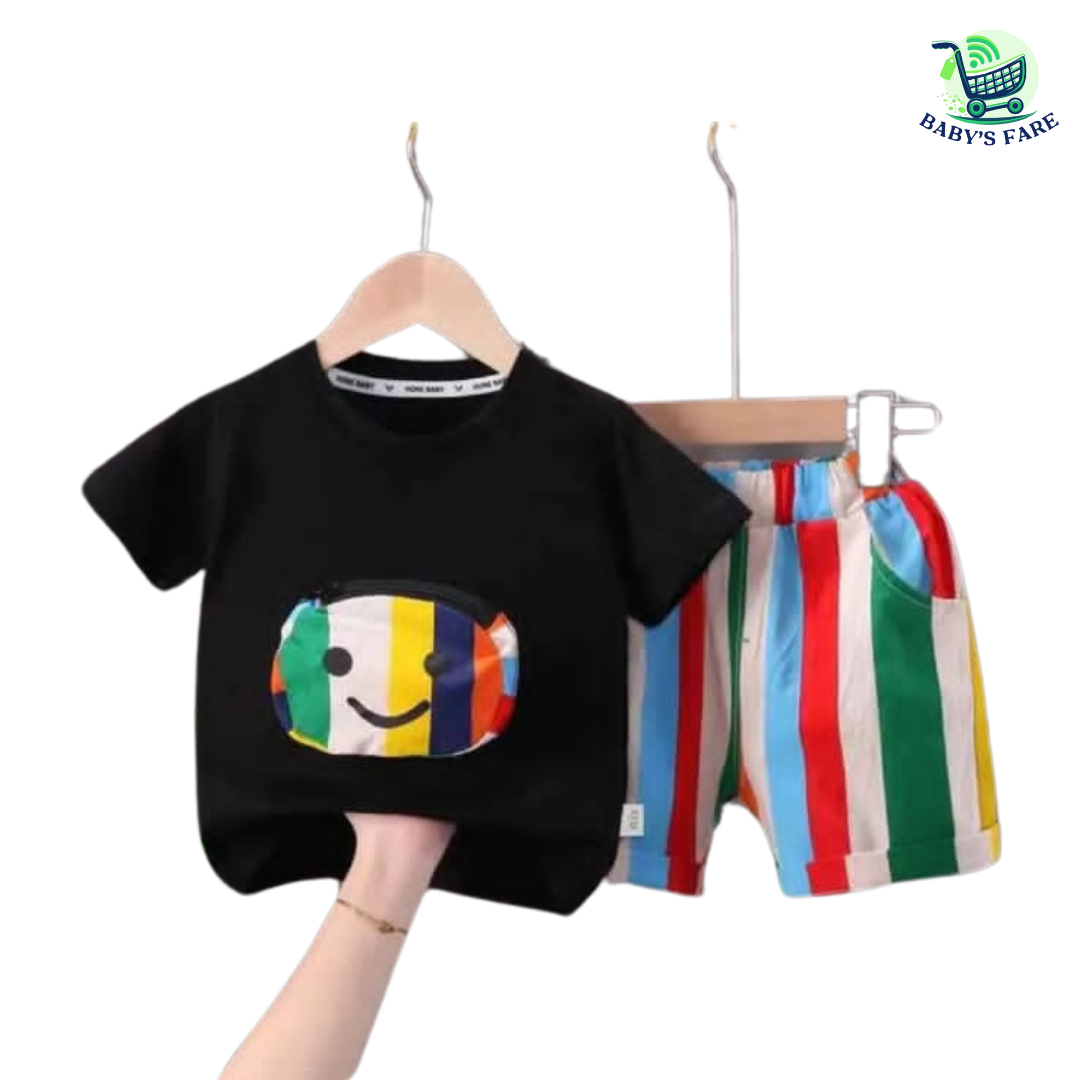Premium T-Shirt Set Fit For Summer