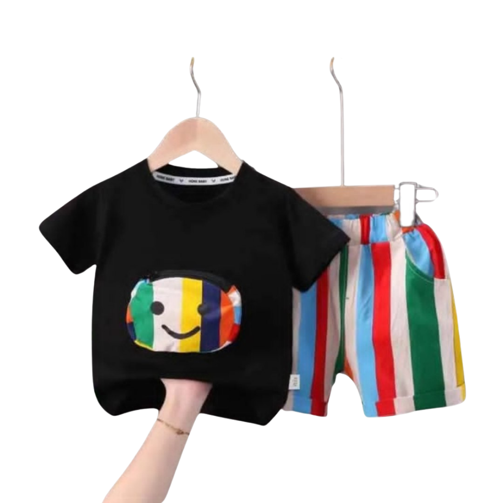 Premium T-Shirt Set Fit For Summer