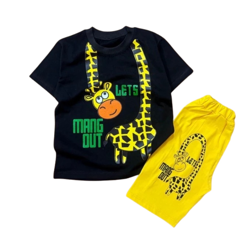 Premium T-Shirt Set Fit For Summer