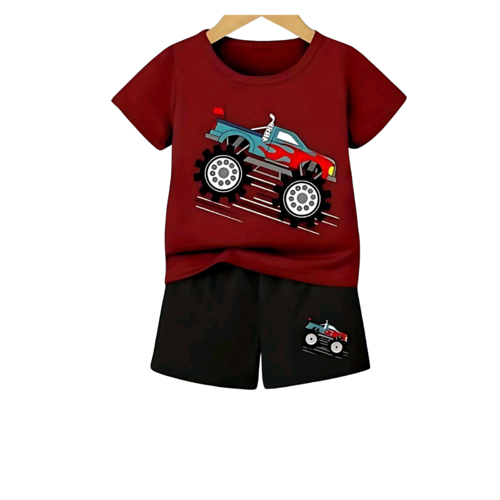 Premium T-Shirt Set Fit For Summer