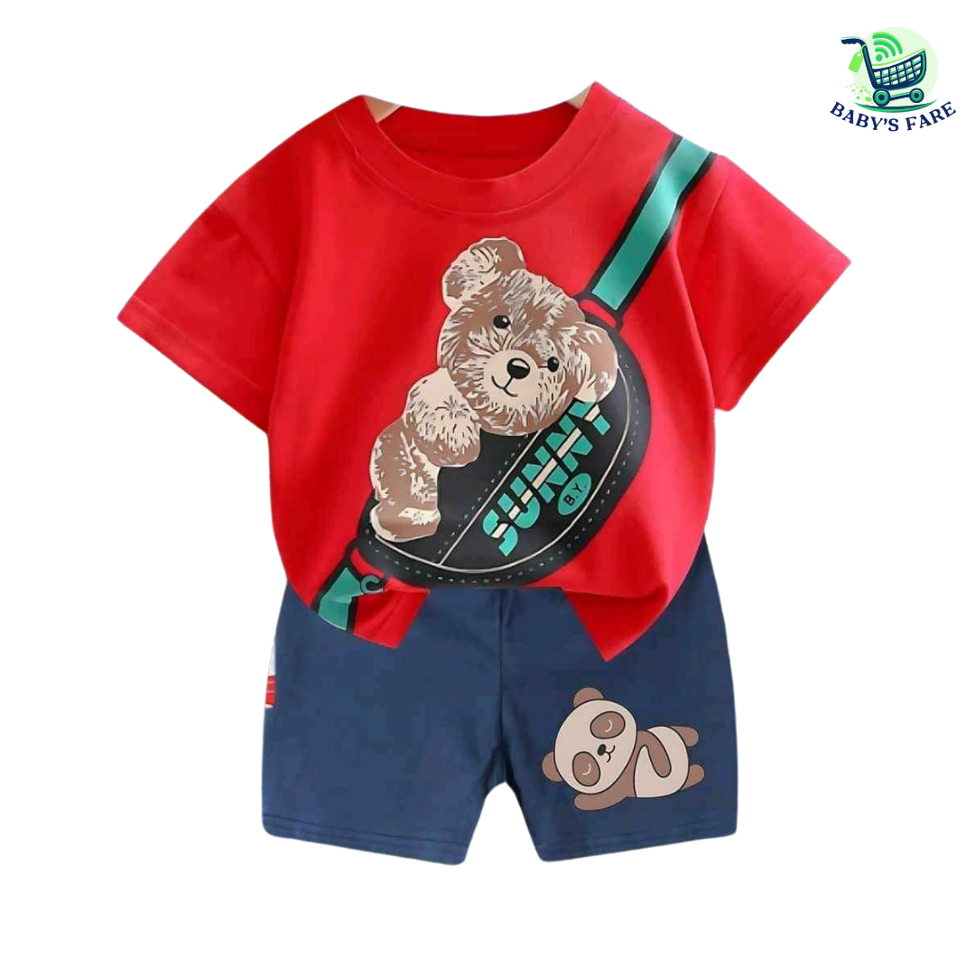 Premium T-Shirt Set Fit For Summer