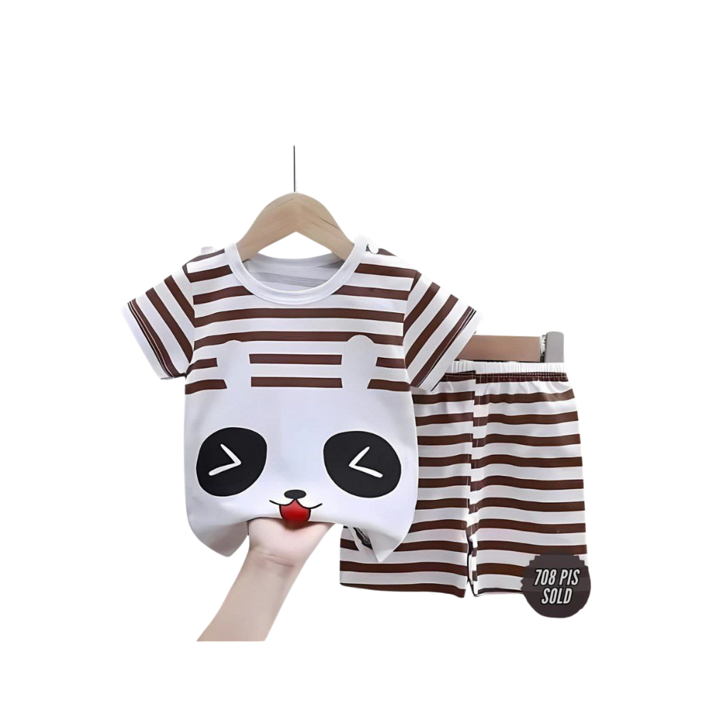 Premium T-Shirt Set Fit For Summer