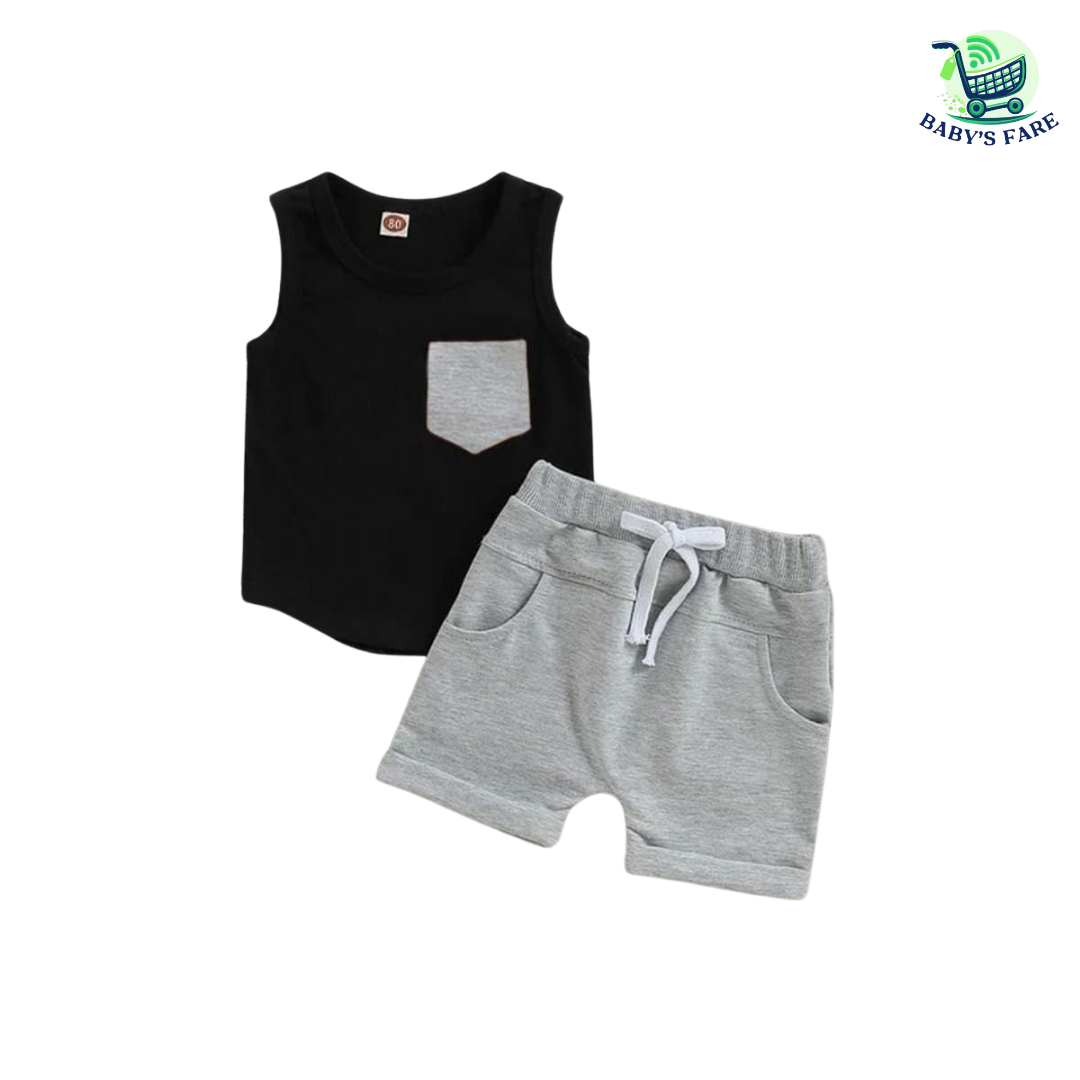 Premium T-Shirt Set Fit For Summer