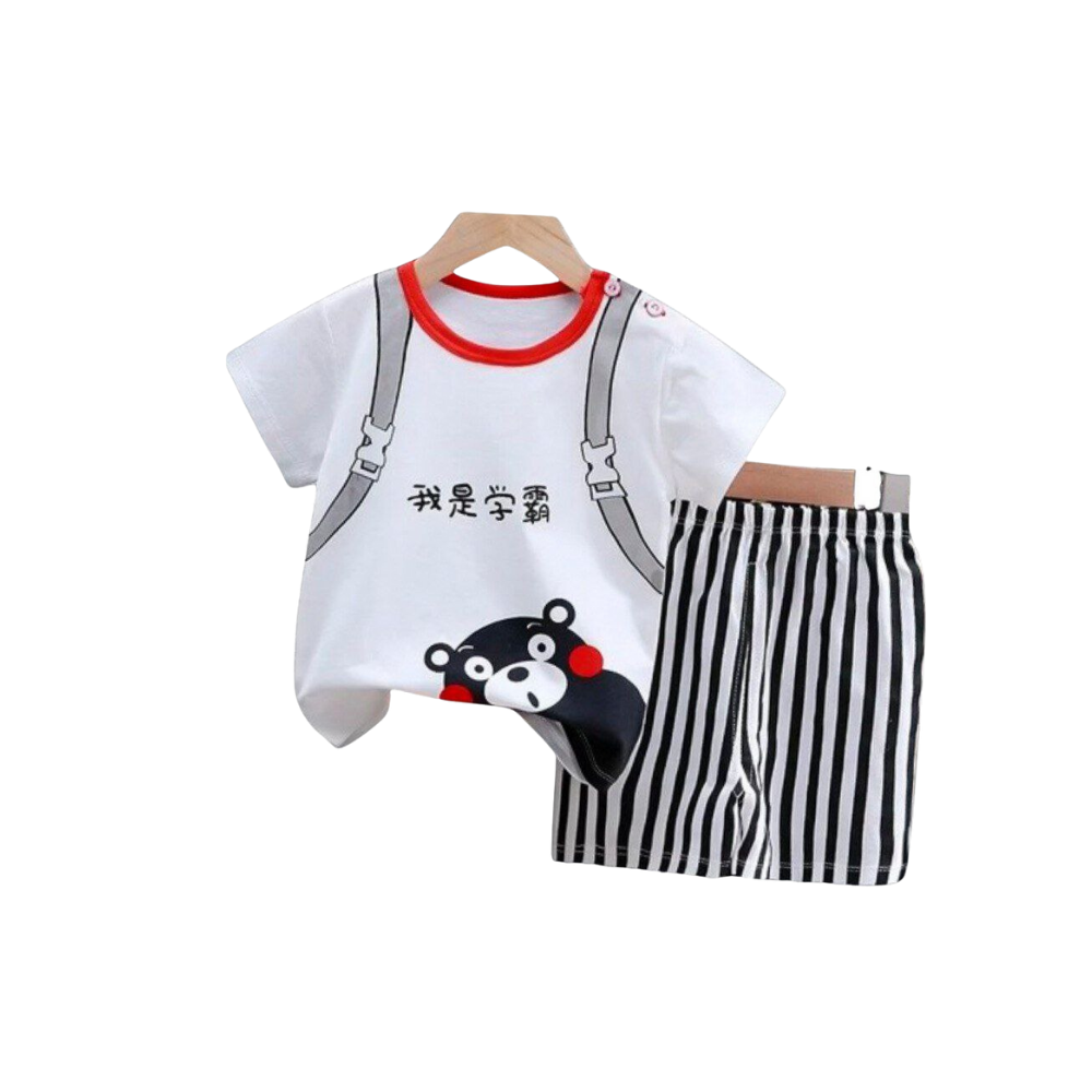 Premium T-Shirt Set Fit For Summer