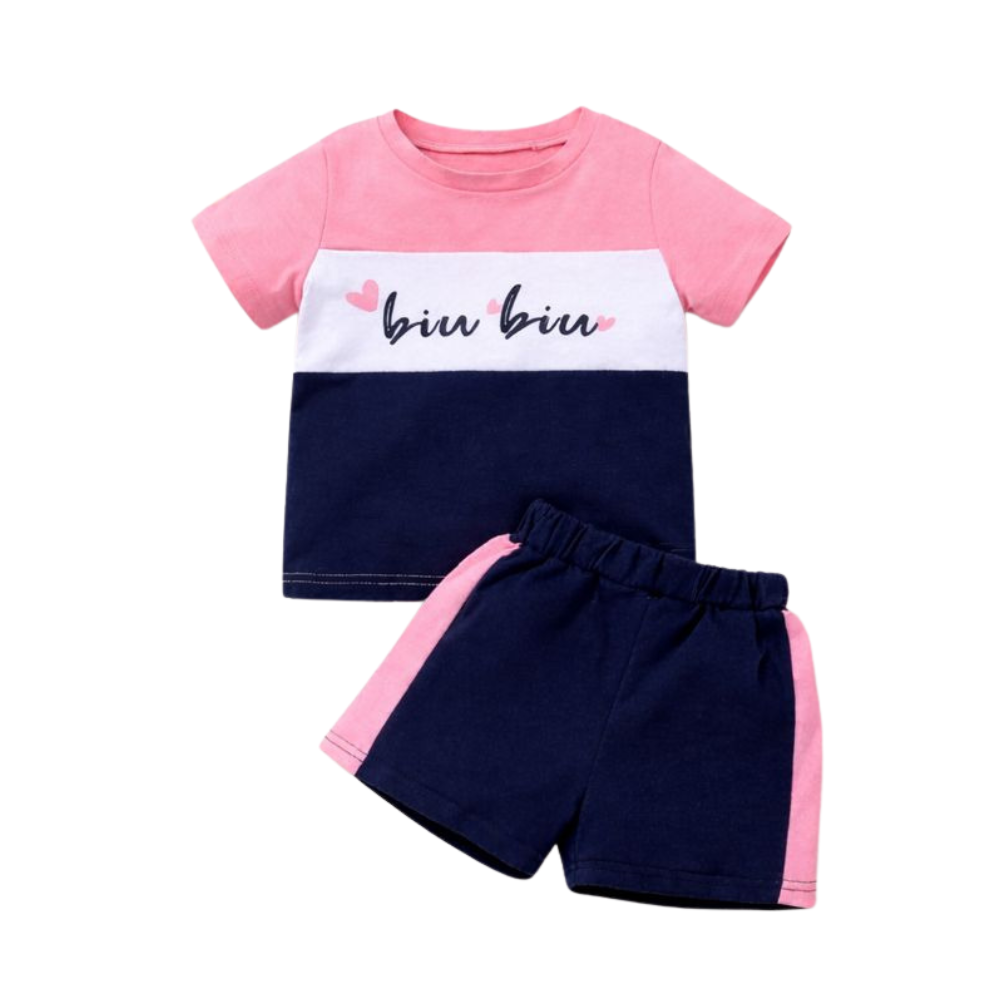 Premium T-Shirt Set Fit For Summer