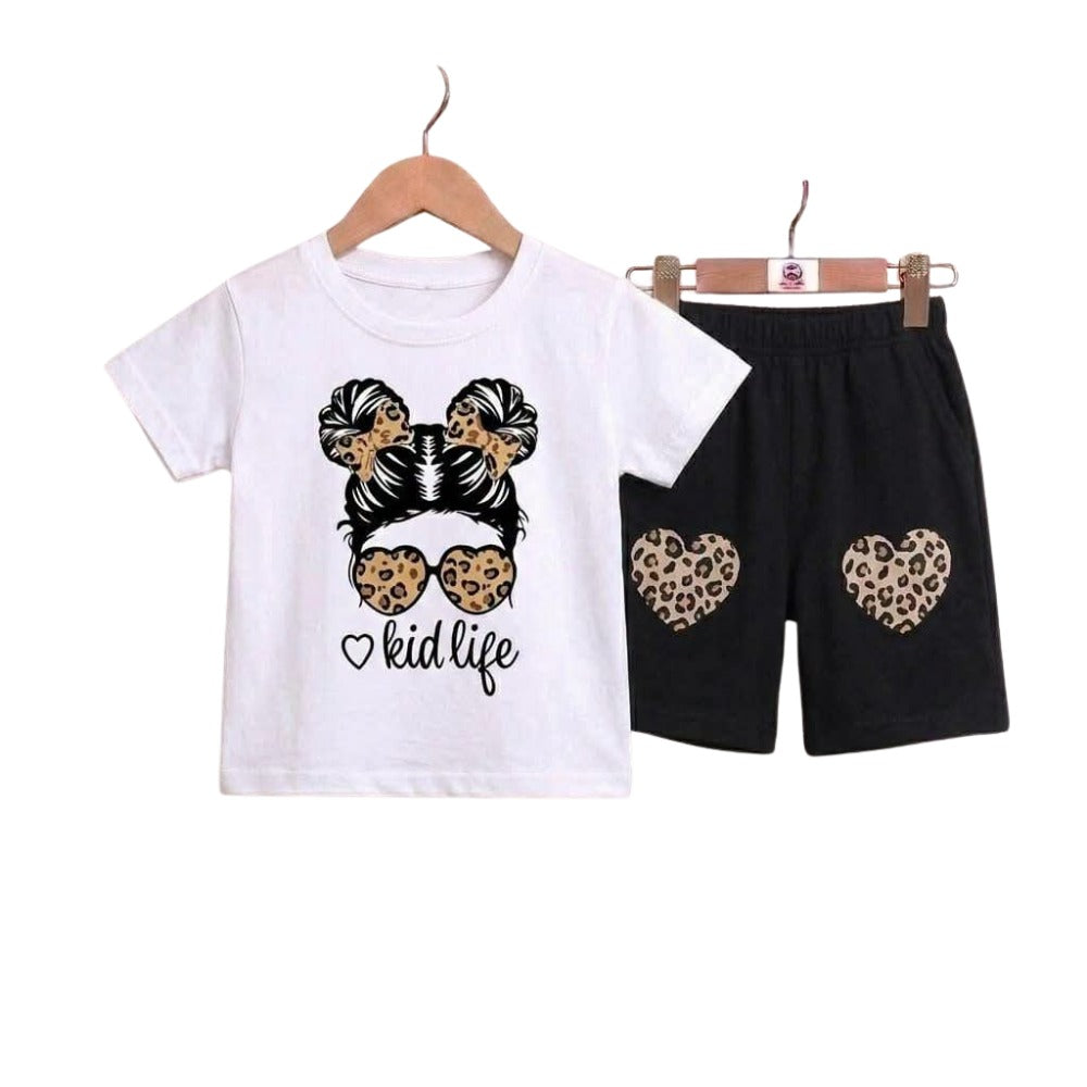 Premium T-Shirt Set Fit For Summer