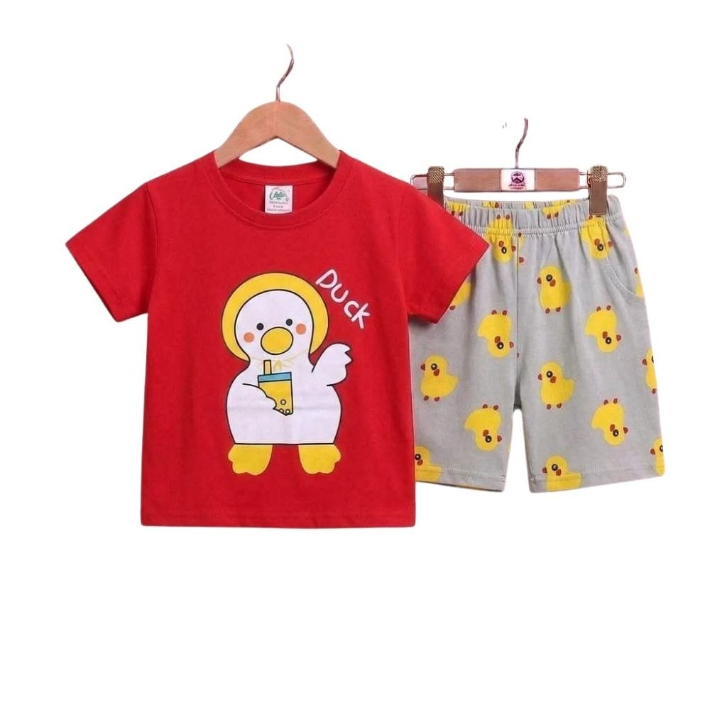 Premium T-Shirt Set Fit For Summer