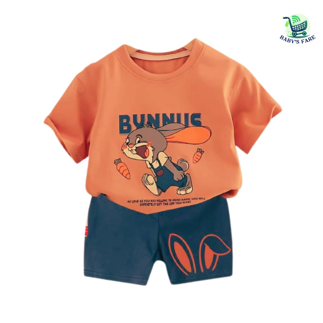 Premium T-Shirt Set Fit For Summer