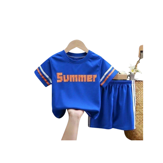 Premium T-Shirt Set Fit For Summer