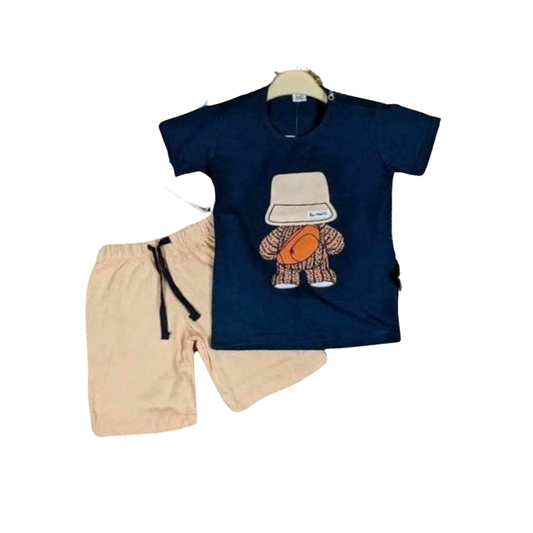 Premium T-Shirt Set Fit For Summer