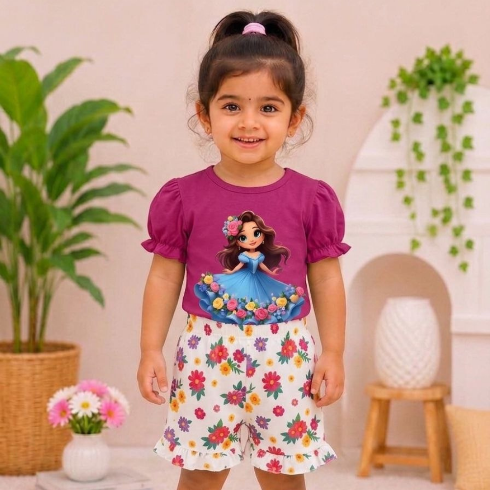 Premium T-Shirt Set Fit For Summer