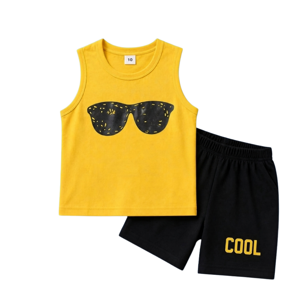 Premium T-Shirt Set Fit For Summer