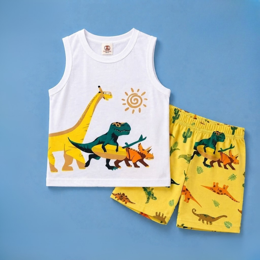 Premium T-Shirt Set Fit For Summer