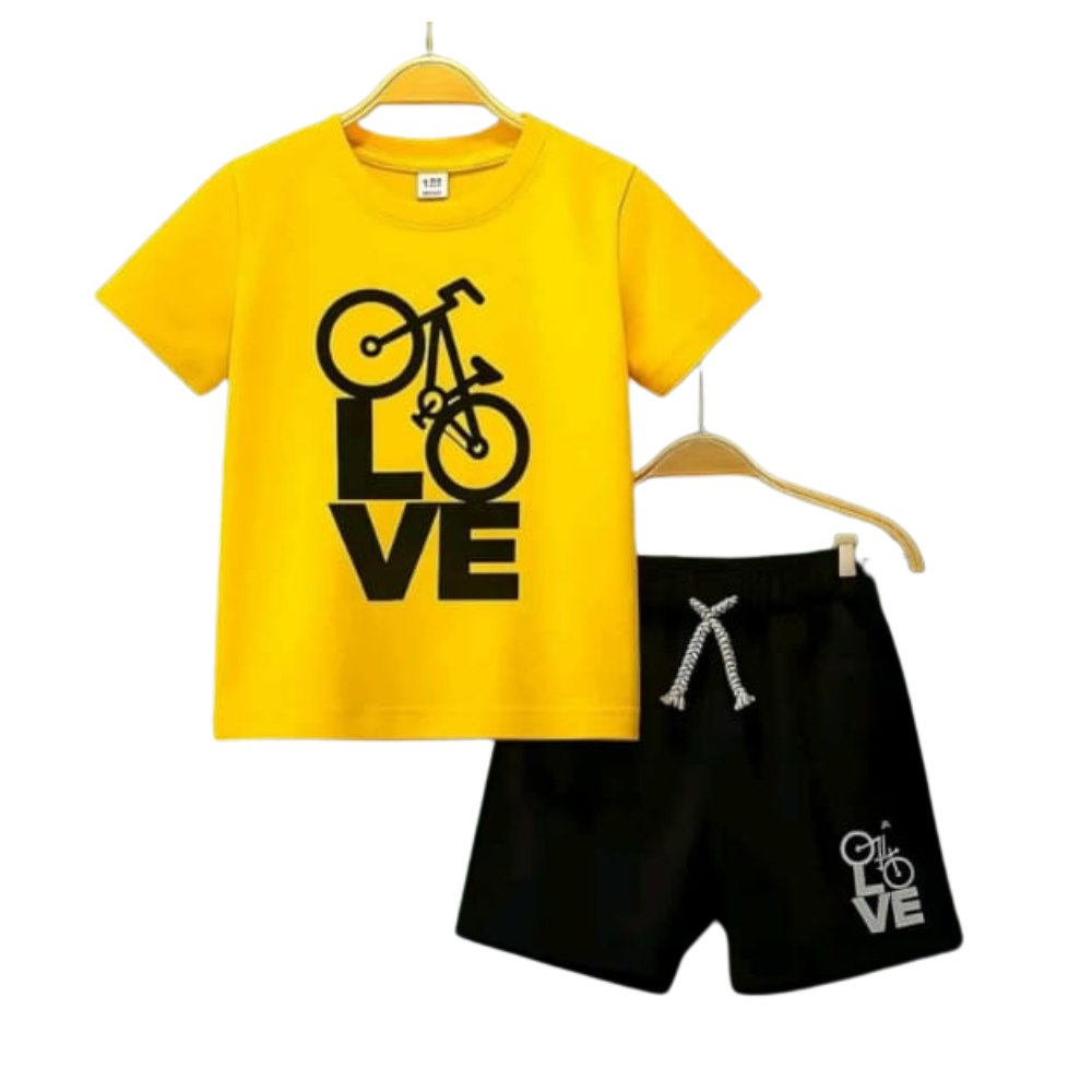 Premium T-Shirt Set Fit For Summer