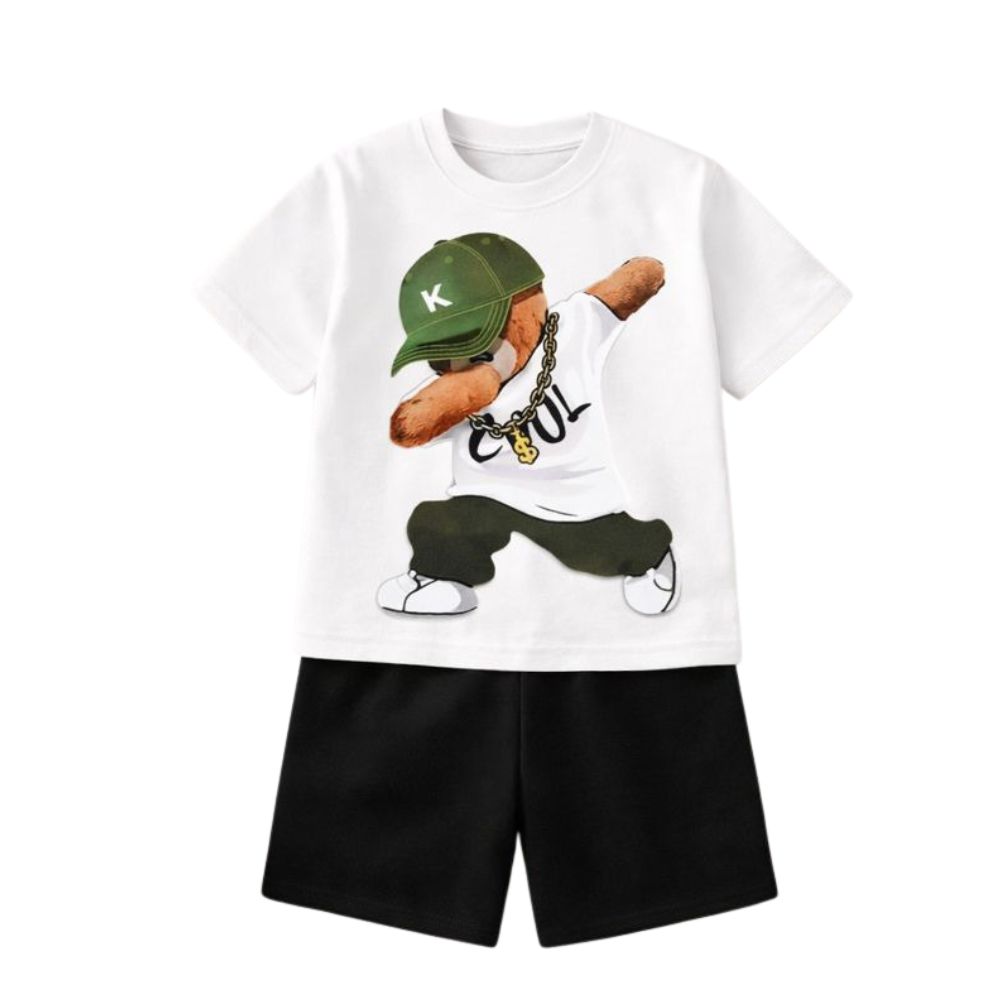 Premium T-Shirt Set Fit For Summer
