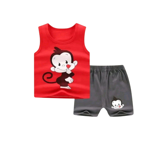 Premium T-Shirt Set Fit For Summer