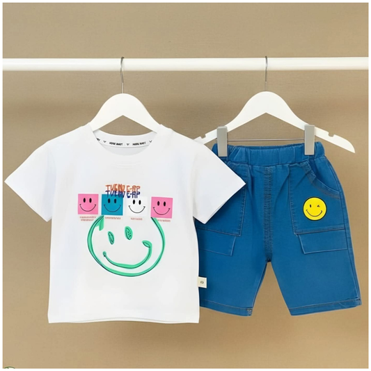 Premium T-Shirt Set Fit For Summer