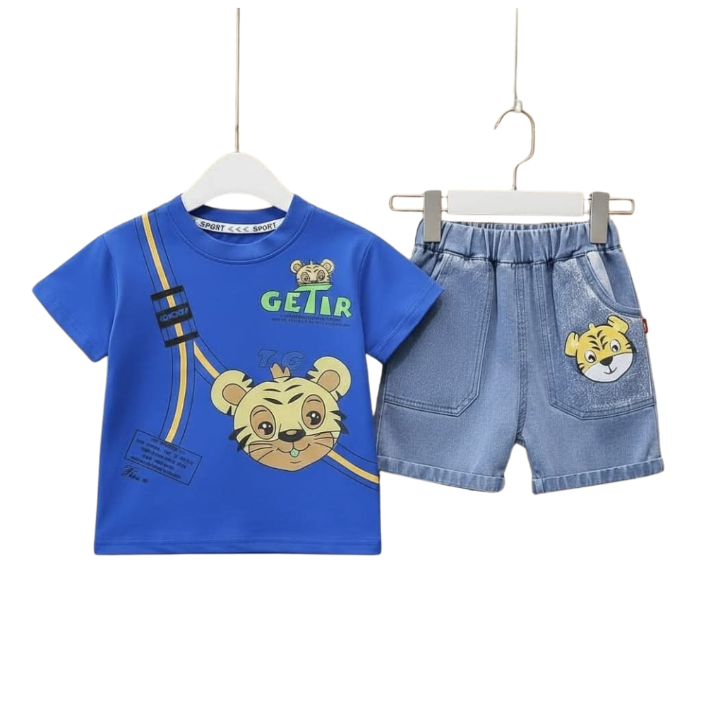 Premium T-Shirt Set Fit For Summer