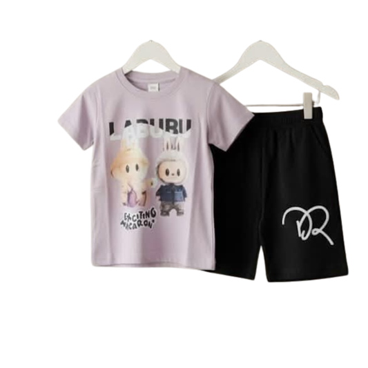 Premium T-Shirt Set Fit For Summer