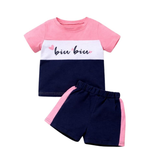 Premium T-Shirt Set Fit For Summer
