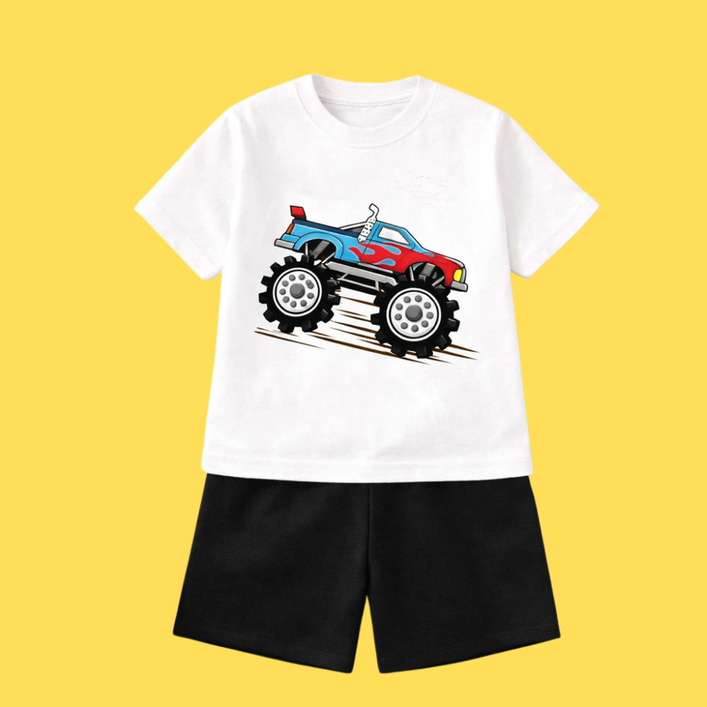 Premium T-Shirt Set Fit For Summer