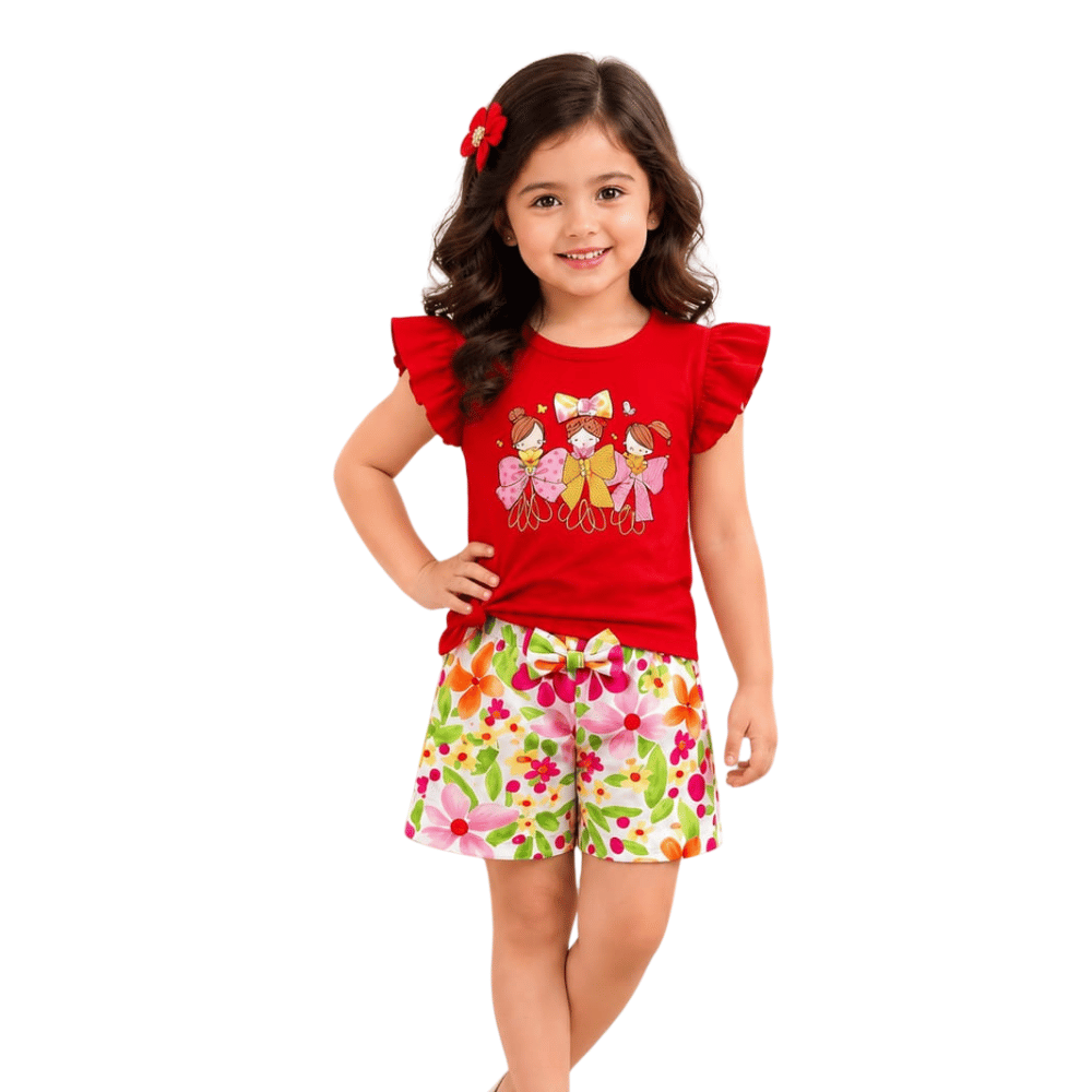 Premium T-Shirt Set Fit For Summer