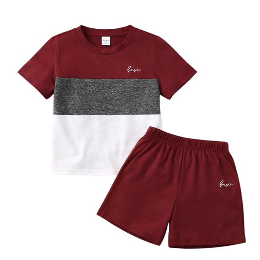 Premium T-Shirt Set Fit For Summer
