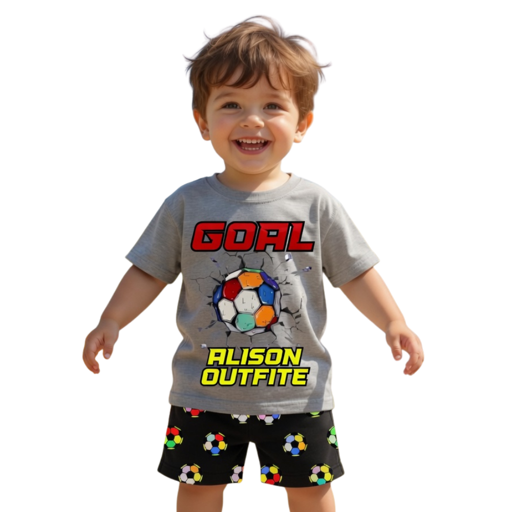 Premium T-Shirt Set Fit For Summer