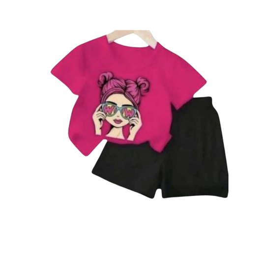 Premium T-Shirt Set Fit For Summer
