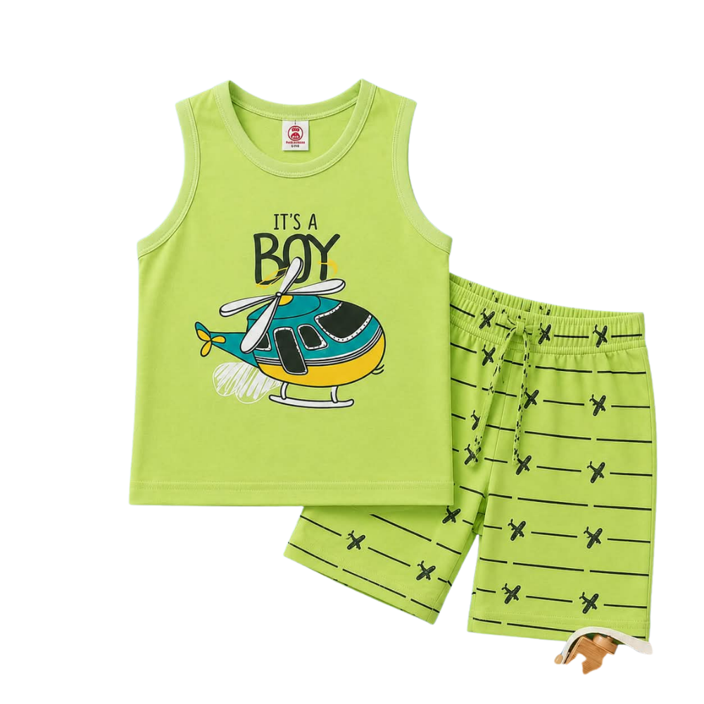 Premium T-Shirt Set Fit For Summer