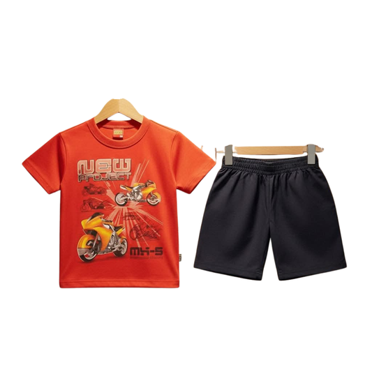 Premium T-Shirt Set Fit For Summer