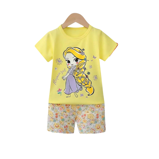Premium T-Shirt Set Fit For Summer