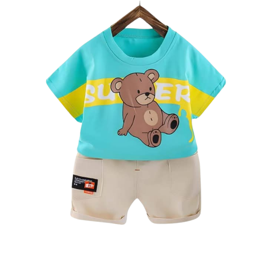 Premium T-Shirt Set Fit For Summer