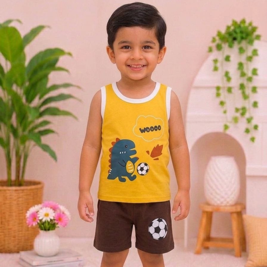Premium T-Shirt Set Fit For Summer