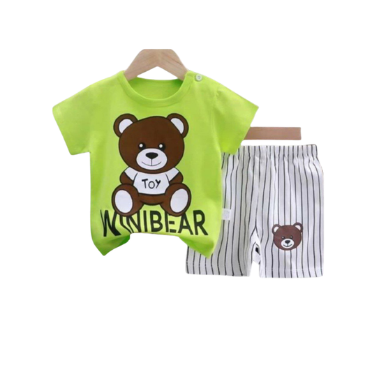 Premium T-Shirt Set Fit For Summer