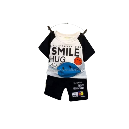 Premium T-Shirt Set Fit For Summer