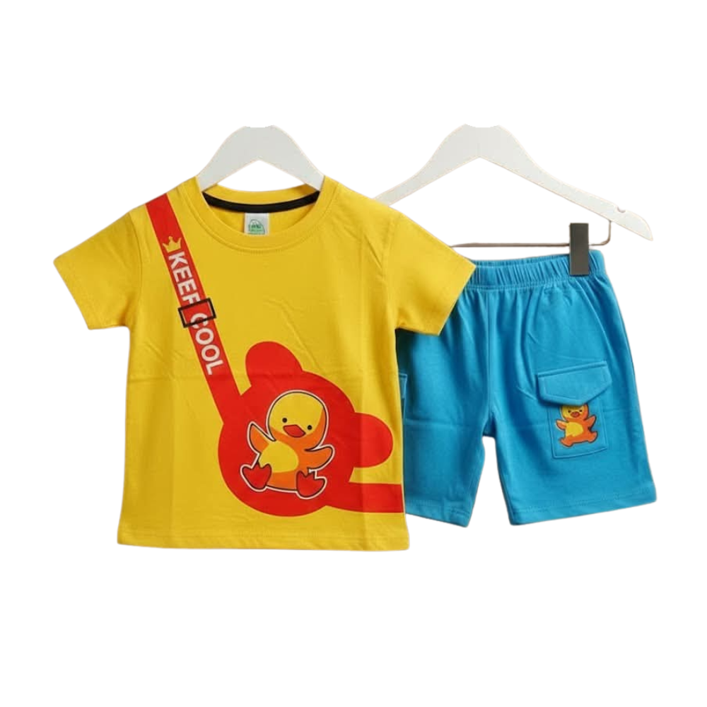 Premium T-Shirt Set Fit For Summer