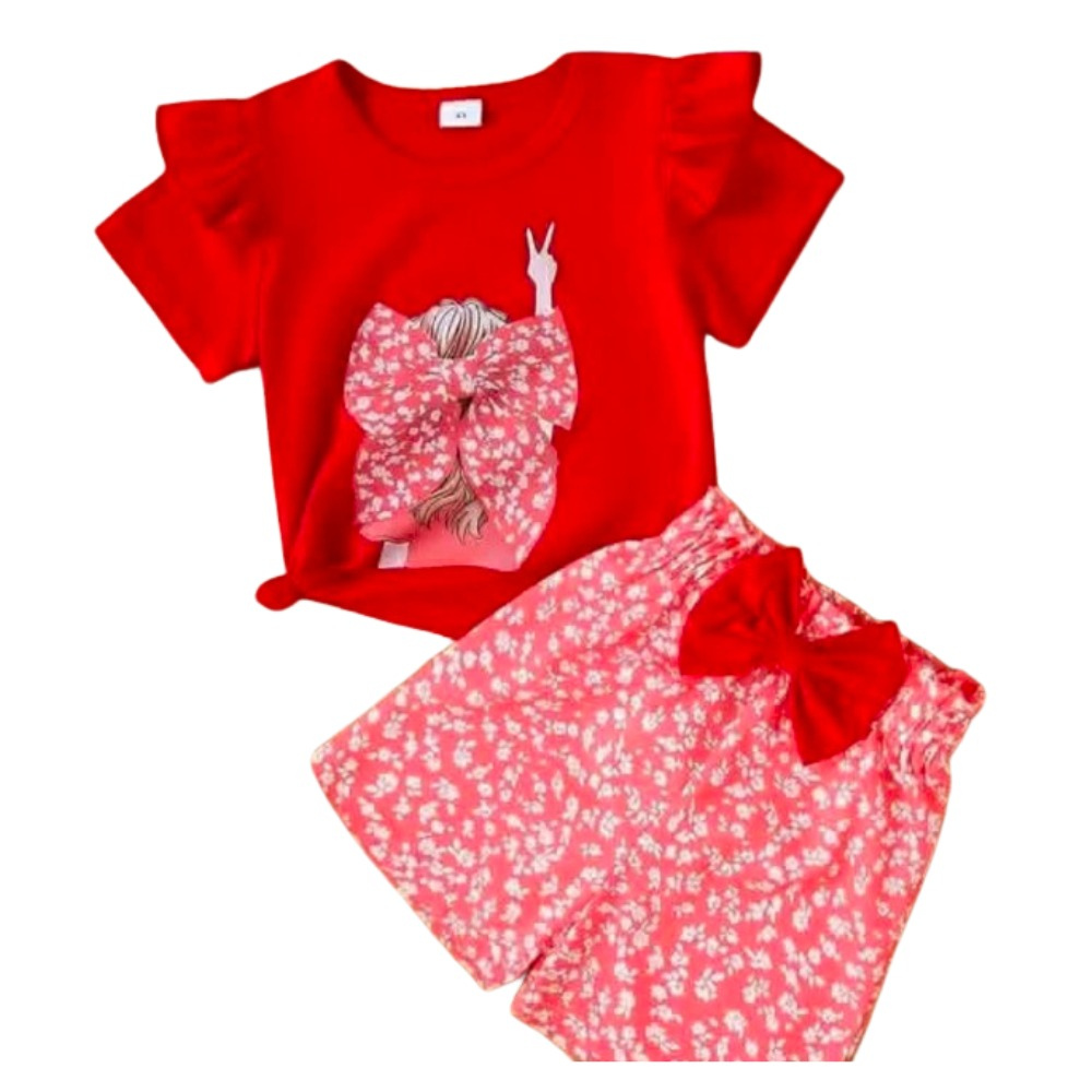 Premium T-Shirt Set Fit For Summer