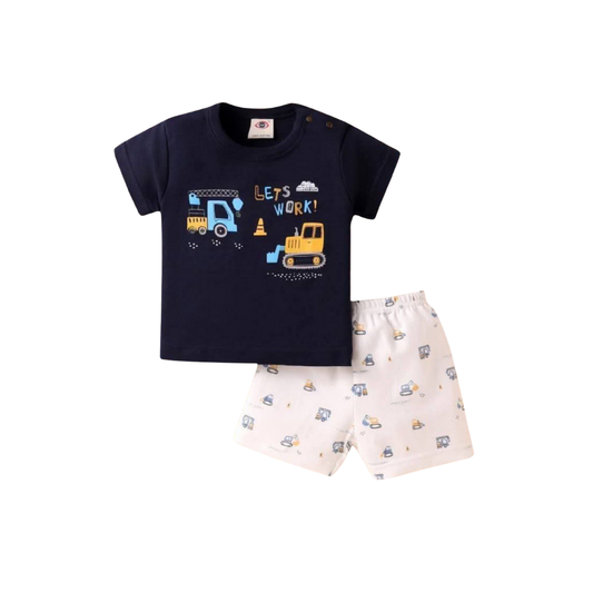 Premium T-Shirt Set Fit For Summer