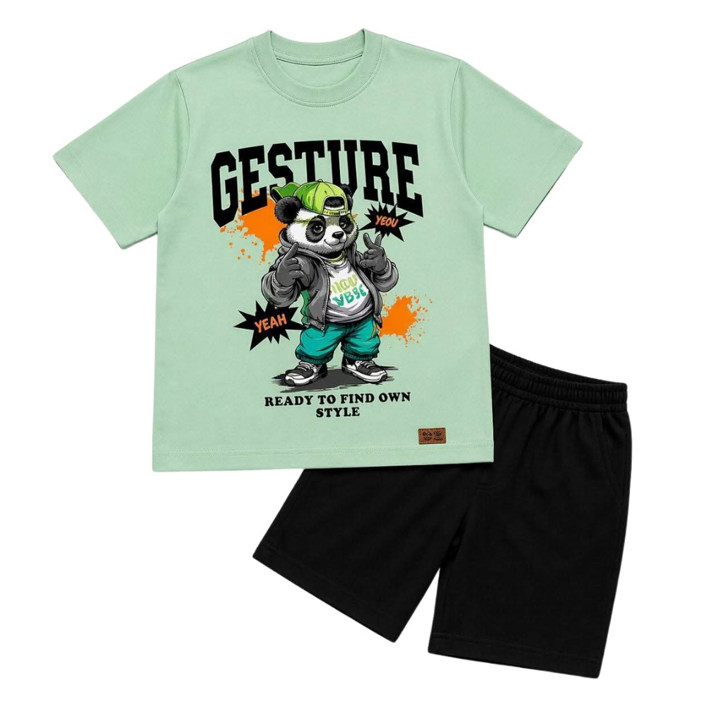 Premium T-Shirt Set Fit For Summer