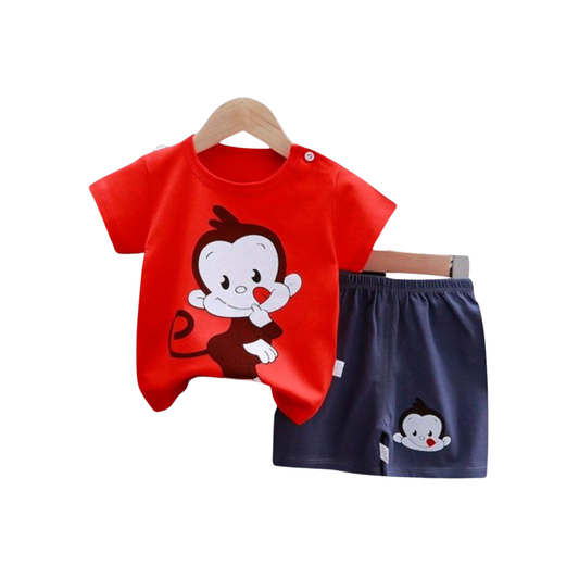 Premium T-Shirt Set Fit For Summer