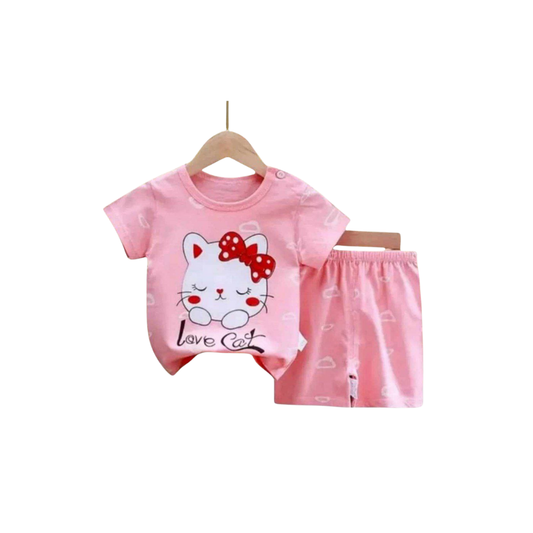 Premium T-Shirt Set Fit For Summer
